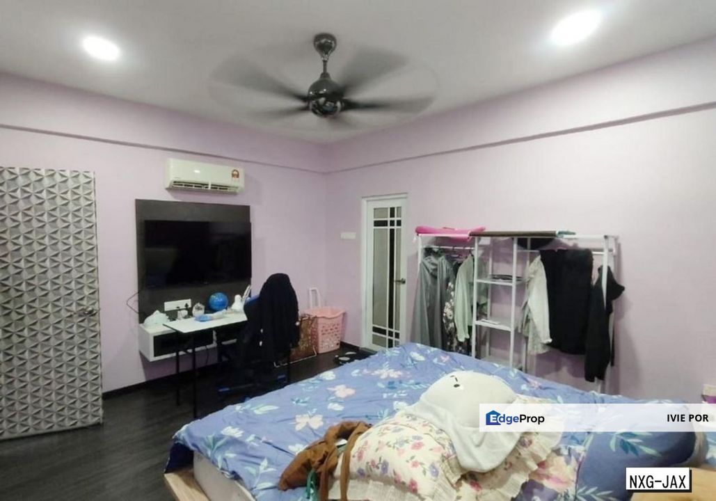 Vista Bayu Apartment Taman Bayu Perdana Klang For Sale 1150sqft Fully Furnished, Selangor, Klang