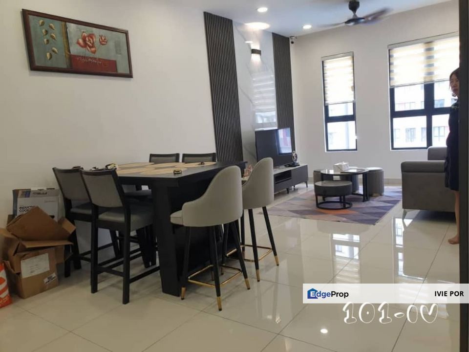Modern Design Trio By Setia Service Residence Fully Furnished 1+1room, Selangor, Bandar Botanic/Bandar Bukit Tinggi
