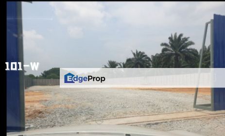 For Rent Batu 11 Kapar Flat Land With High Fecing 35000sf Klang, Selangor, Kapar 