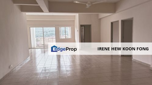 Spacious Living 1649 sq ft apartment with lift for rent @ prime location, Kuala Lumpur, Kepong