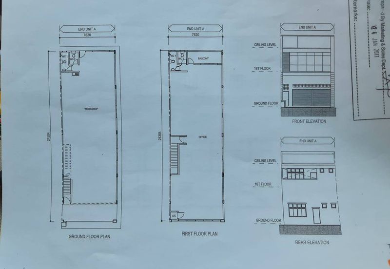 Kempas Utama 2 Storey/ Shop Lot/ Ground Floor/ 25x80/ Cheapest