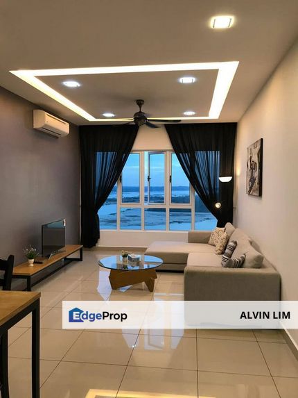 Tropez Residence/ Danga Bay/ Near Ciq/ Sea View/ Renovated/ Fullloan, Johor, Johor Bahru