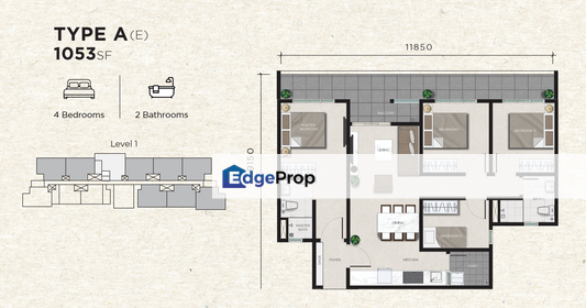 [2023 May Launch] Sg Long 4 Rooms Only RM430k, Selangor, Cheras