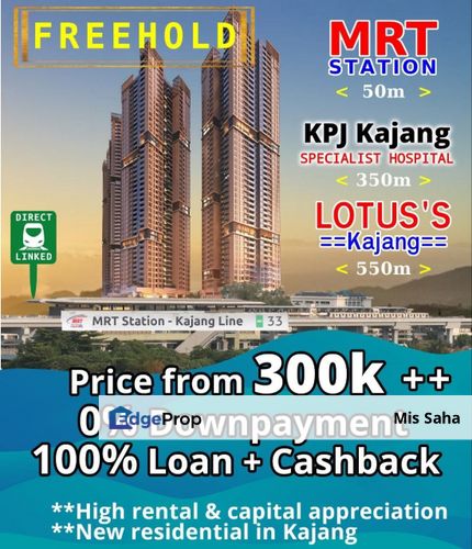 Condominium Next to MRT Station, Selangor, Kajang