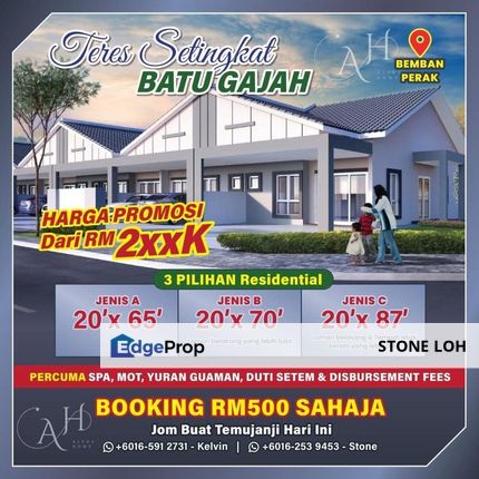 Batu Gajah Single Storey New House For Sales (New Project), Perak, Batu Gajah