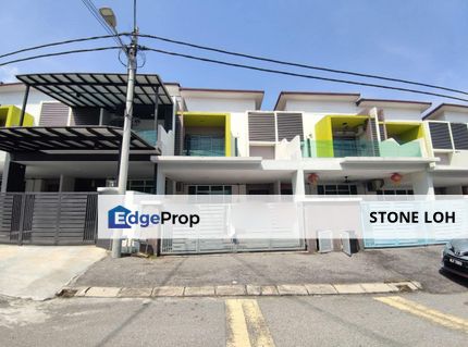 Lahat Mines Double Storey House Fully Furnitured For Sales, Perak, Lahat