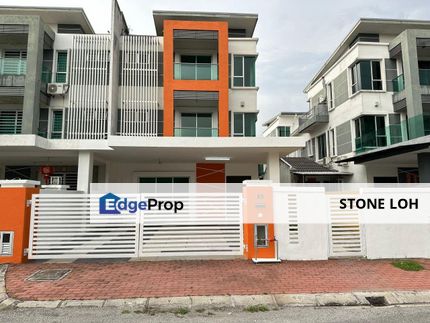 Bercham Ridgewood Triple Storey Semi D House Never Occupy For Rent, Perak, Ipoh