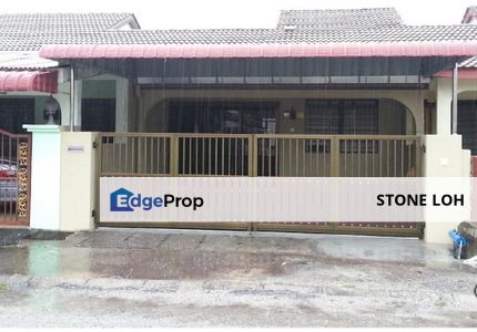 Pengkalan Station 18 Single Storey House Good Condition For Sales, Perak, Ipoh