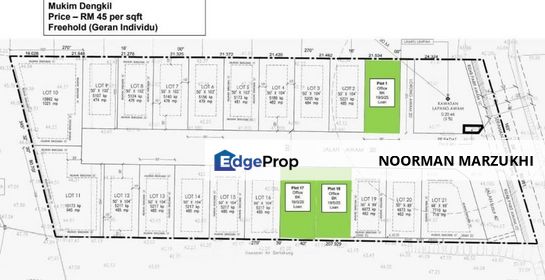 Bungalow Lot (21 unit) Salak Tinggi For Sale, Selangor, Sepang