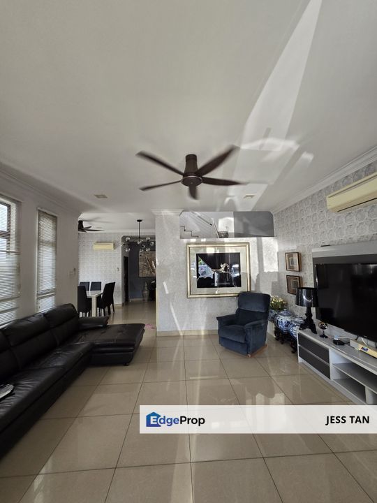 Rare Property – (23’x80’) Extra Land & End Lot & Unblocked View 2-Storey Terrace @ Laman Glenmarie, Shah Alam, Selangor, Glenmarie