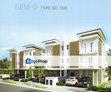 3 STOREY SEMI D - Suria Villa @ Bandar Sungai Long, Kajang, Selangor, Selangor, Kajang