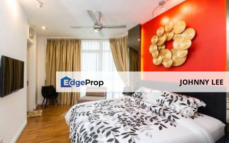 Idaman Residence 1551 sft freehold condo with interior design is for sale, Kuala Lumpur, KLCC