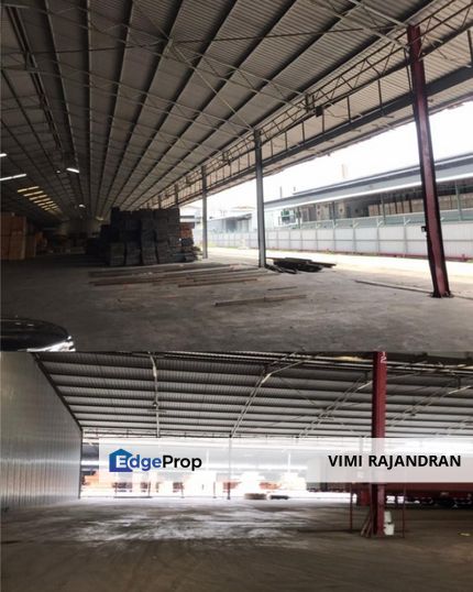 3 ACRES FACTORY CUM WAREHOUSE FOR RENT AT BATU 6, KAPAR, KLANG, Selangor, Klang