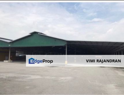 5 ACRES FACTORY CUM WAREHOUSE FOR RENT AT BATU 6, KAPAR, KLANG, Selangor, Klang