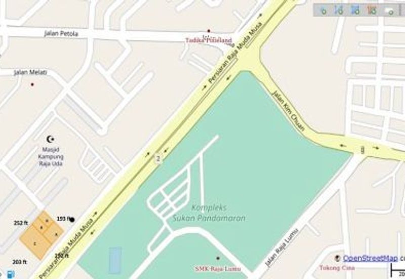 Persiaran Raja Muda Musa, Pelabuhan Klang