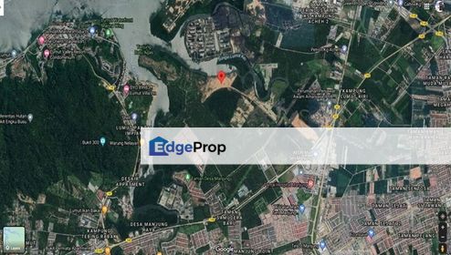 19.5ac Riverside Development Land, Manjung Perak for Sale, Perak, Manjung