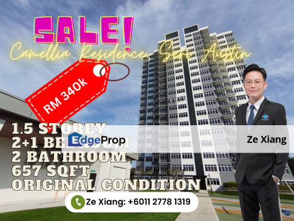 Camellia Residence @ Seri Austin for SALE 🔥Price Drop🔥, Johor, Johor Bahru