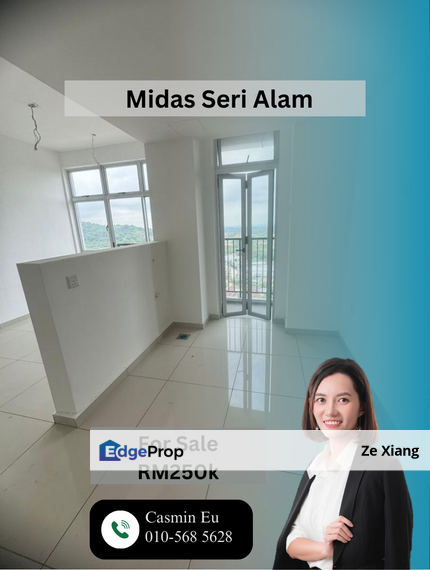 Midas Seri Alam High Floor Studio For Sale, Johor, Pasir Gudang