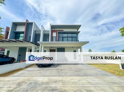 End Lot Cul de Sac unit Double Storey SemiD Lucent Residence Twentyfive.7 Gamuda Kemuning For Sale, Selangor, Kota Kemuning