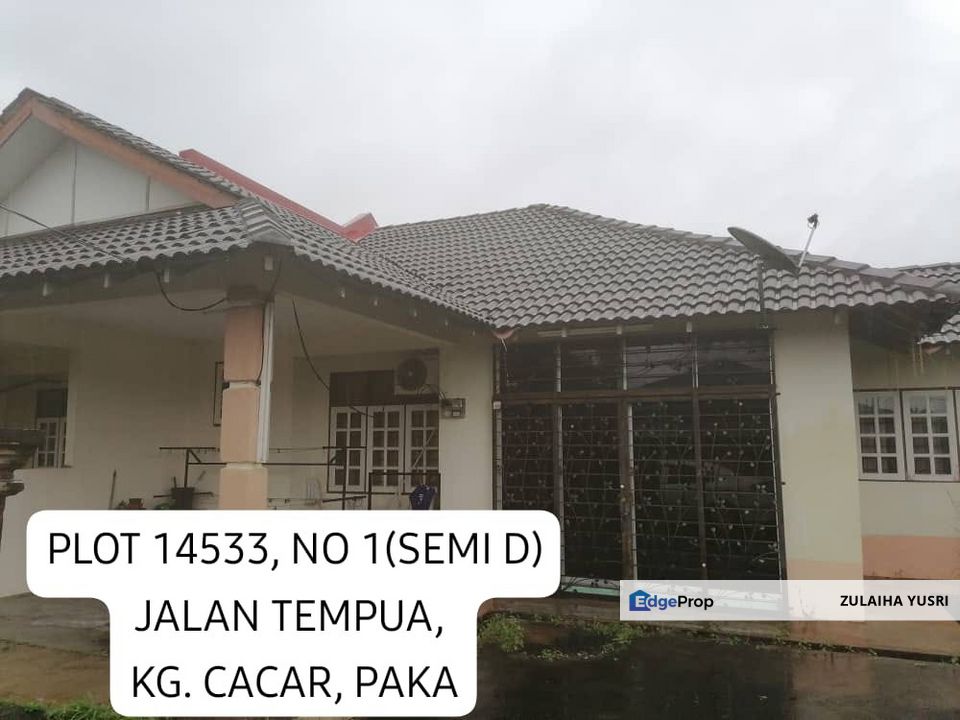 Semi-D Kg Cacar Paka , Terengganu, Paka