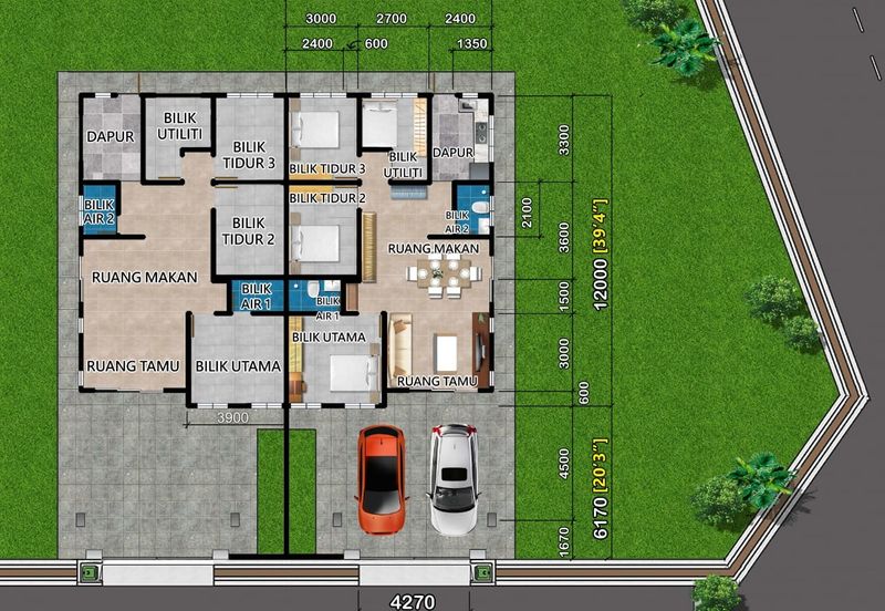 TAMAN PERUMAHAN SUNGAI SOI 1 (P/L 1033)