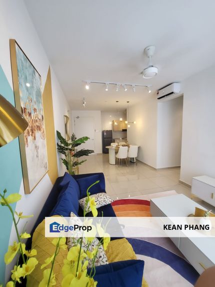 MRT Condo Kenwingston Avenue Vivid Theme Concept 3 Rooms Fully Furnished For Rent, Kuala Lumpur, Sungai Besi