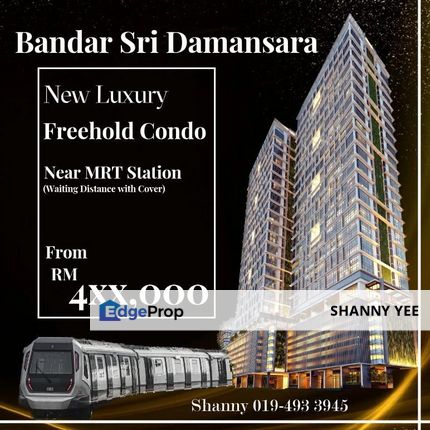 Freehold Service Apartment Next To Desa Park City KL, Selangor, Bandar Sri Damansara