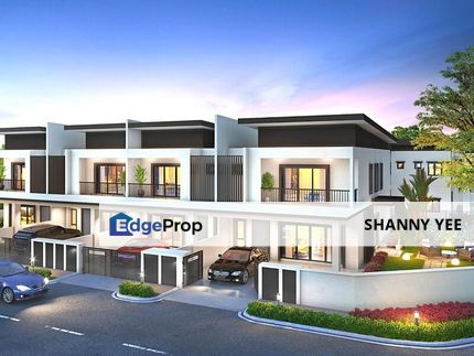 Taman Intan Dengkil, Dengkil Selangor,  Double Storey Terrace House For Sales @ FREEHOLD 0% Downpayment, Selangor, Dengkil