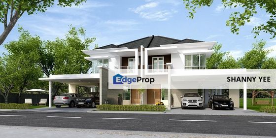 Near Jalan Besar Bandar Baru Sungai Buloh, Bukit Rahman Putra Freehold 2 Storey Semi-D For Sales, Selangor, Bukit Rahman Putra