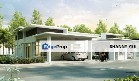 Banting New Malay Reserved Land Freehold Single Storey Semi-D , Selangor, Banting