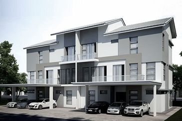 RM5xxk Get 10 Feet Extra Land 34x65 1.5 Storey Semi D Town Villa Nearby Cyberjaya