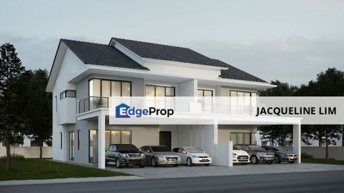 Sungai Buloh 2 Storey Semi-D 40x85 6Room 6Bathroom Freehold Individual Only 1.5m, Selangor, Sungai Buloh