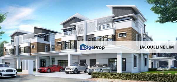 Super Low Dencity & Limited Unit 34x75 1.5 Storey Semi D Town Villa Nearby Cybersouth, Selangor, Cyberjaya