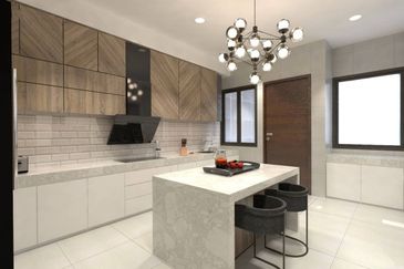 3 Min to Commercial Area 34x65 1.5 Storey Semi D Town Villa Nearby Cyberjaya