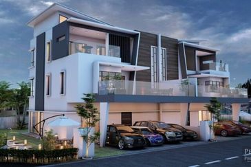 Surrounding Hill Top View 34x65 1.5 Storey Semi D Town Villa Nearby Cyberjaya