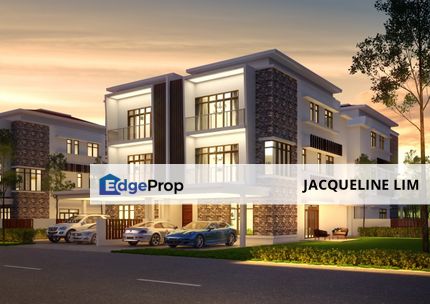 5 Min to Commercial Area 34x65 1.5 Storey Semi D Town Villa Nearby Cyberjaya, Selangor, Cyberjaya