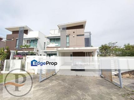 Semi-D 2 Storey End Lot Spacious Land Facing Open, Nice Number, Selangor, Shah Alam