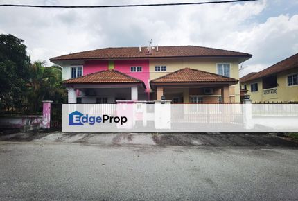 TERMURAH Freehold Double Storey Semi D at Bandar Bukit Mahkota BM6, Selangor, Kajang