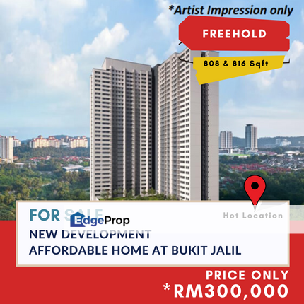 New Developement Freehold Apartment at Bukit Jalil, Kuala Lumpur, Bukit Jalil