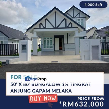 Projek Baru Bungalow Design Eropah @ Melaka - Brittany, Melaka, Ayer Keroh