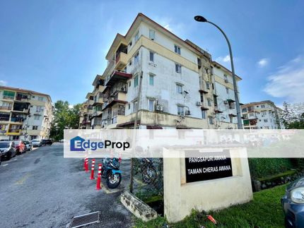 Partly furnished FREEHOLD Ground Floor Taman Cheras Awana Apartment, Cheras Selangor, Selangor, Cheras