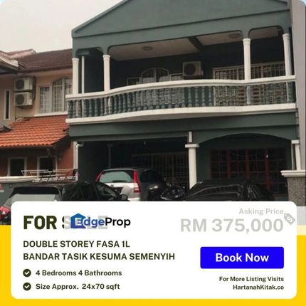 Fully Extended & Renovated  Double Storey Terrace Bandar Tasik Kesuma , Fasa 1L, Selangor, Semenyih