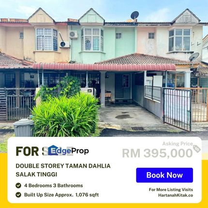 2 Storey House Taman Dahlia, Bandar Baru Salak Tinggi Sepang (Phase 1), Selangor, Sepang