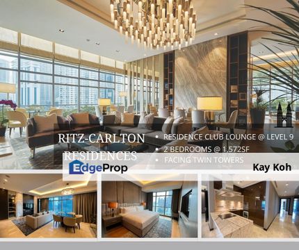 THE RITZ-CARLTON RESIDENCES KLCC@Branded Residences Facing Twin Towers Creating New Standard for Living , Kuala Lumpur, KLCC