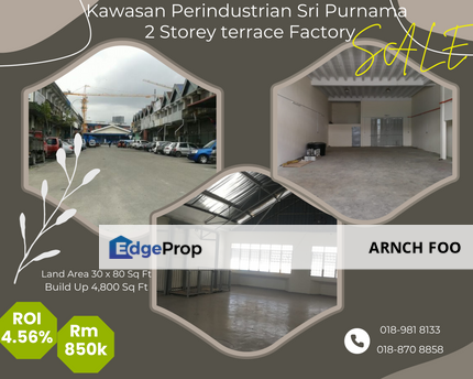 Kawasan Perindustrian Seri Purnama Terrace Factory , Johor, Johor Bahru