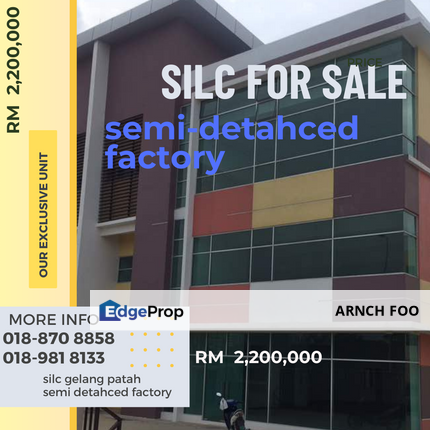 semi-detached SILC gelang patah, Johor, Johor Bahru