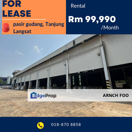 Pasir Gudang Tanjung Langsat Detached Factory, Johor, Pasir Gudang