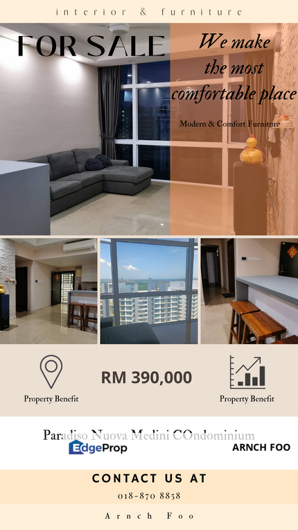 Condominium for sale , Johor, Nusajaya