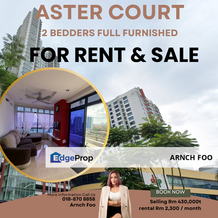 Corner Aster Court apartment, Johor, Johor Bahru