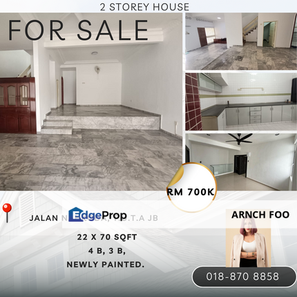 Double Storey Terrace renovated, Johor, Skudai